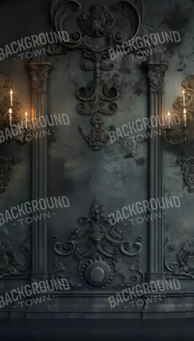Victorian Candle Sconces 8’x14’ UltraCloth (96 x 168 inch) Backdrop