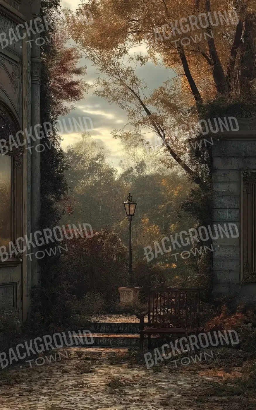 Victorian Courtyard 5’x8’ UltraCloth (60 x 96 inch) Backdrop