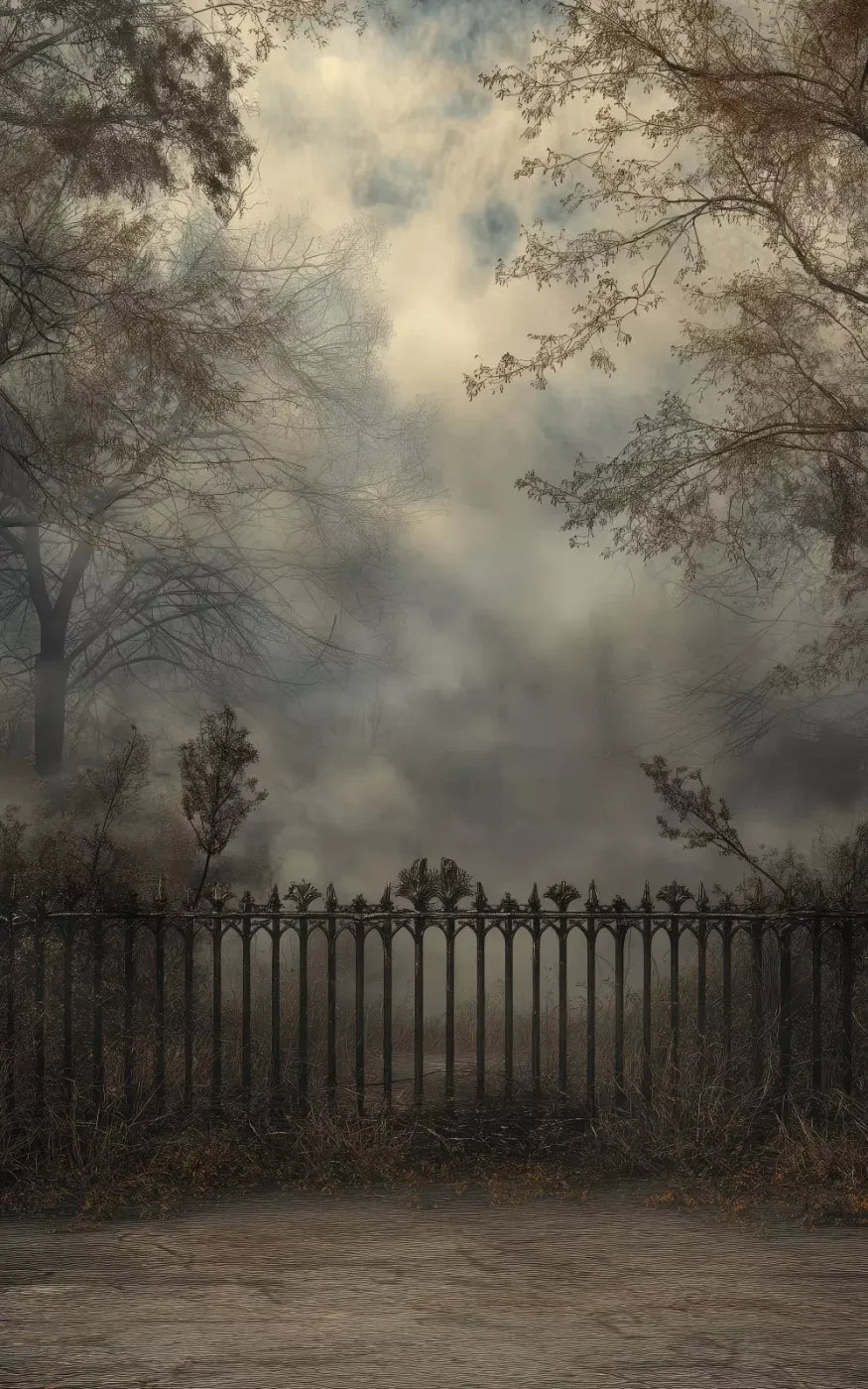 Victorian Fence 5’x8’ UltraCloth (60 x 96 inch) Backdrop
