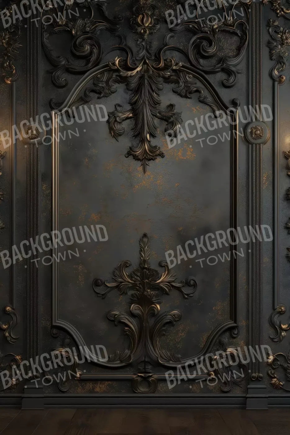 Victorian Gothic Wall Sconces 8’x12’ UltraCloth (96 x 144 inch) Backdrop