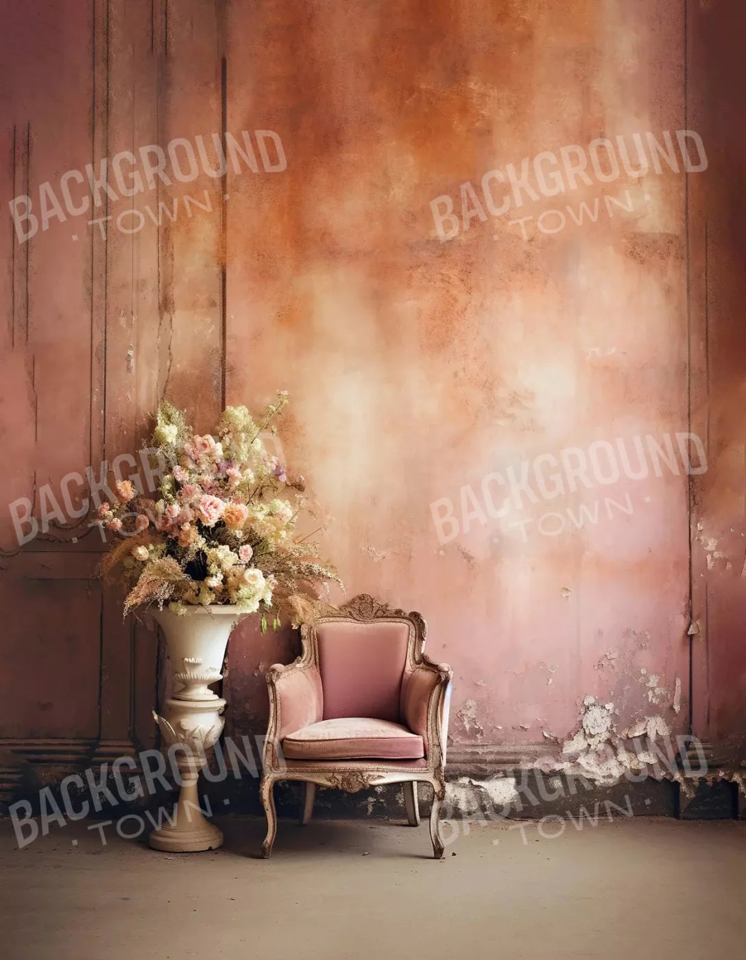 Victorian Room Iii 6X8 Fleece ( 72 X 96 Inch ) Backdrop