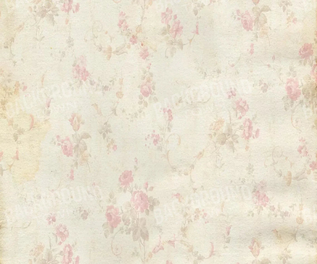 Victorian Rose 5X42 Fleece ( 60 X 50 Inch ) Backdrop
