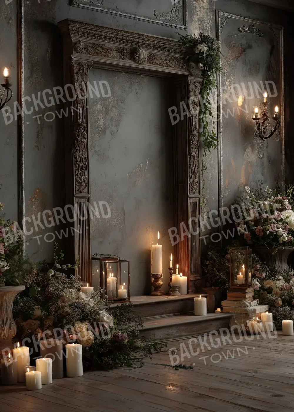 Victorian Wall 5’x7’ UltraCloth (60 x 84 inch) Backdrop