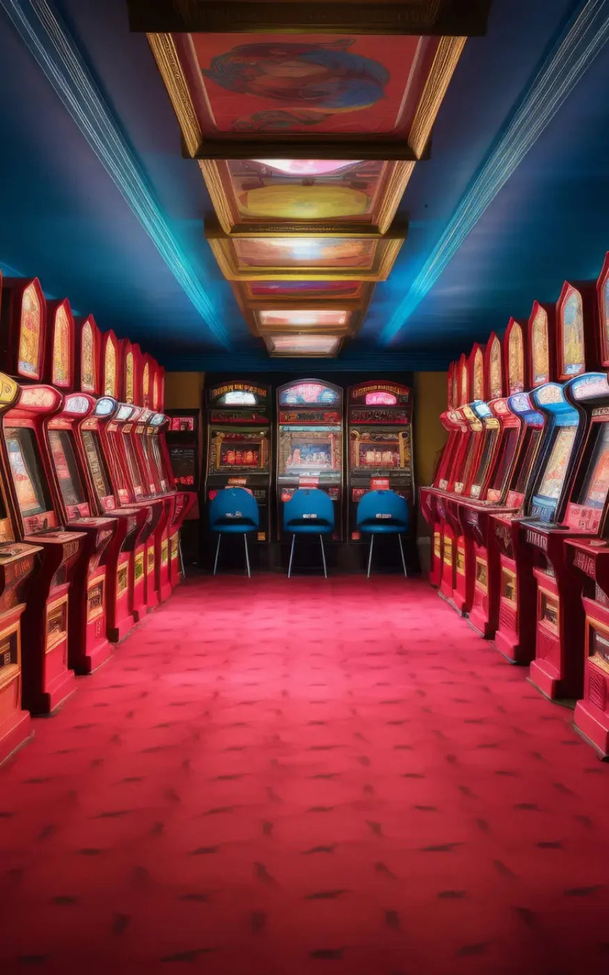 Vintage Arcade 5’x8’ UltraCloth (60 x 96 inch) Backdrop