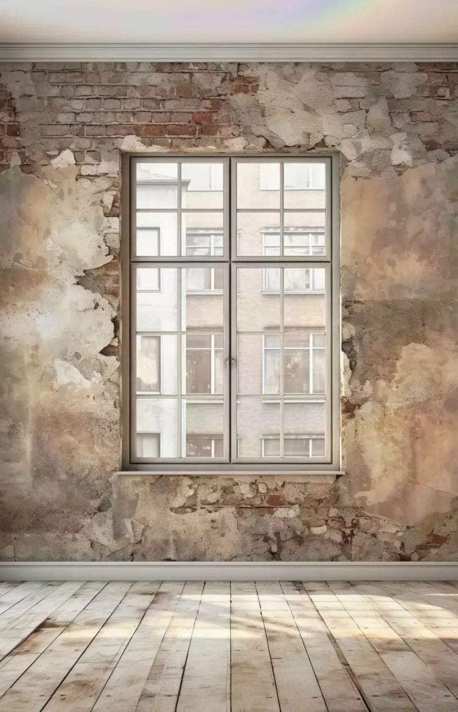 Vintage Brick Plaster Ii 9X14 Ultracloth ( 108 X 168 Inch ) Backdrop