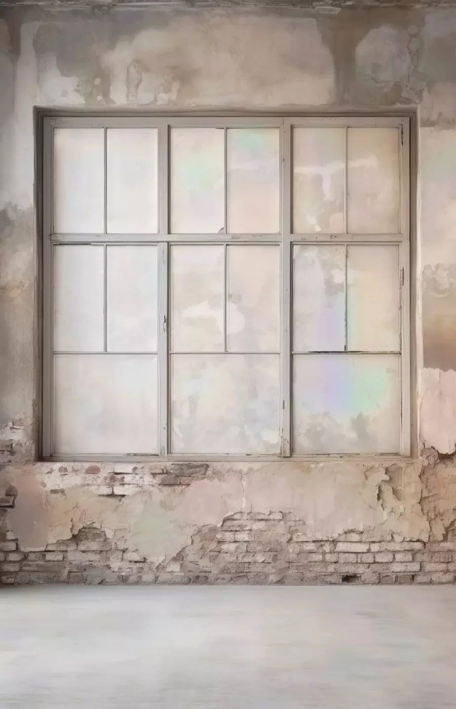 Vintage Brick Plaster Iii 9X14 Ultracloth ( 108 X 168 Inch ) Backdrop