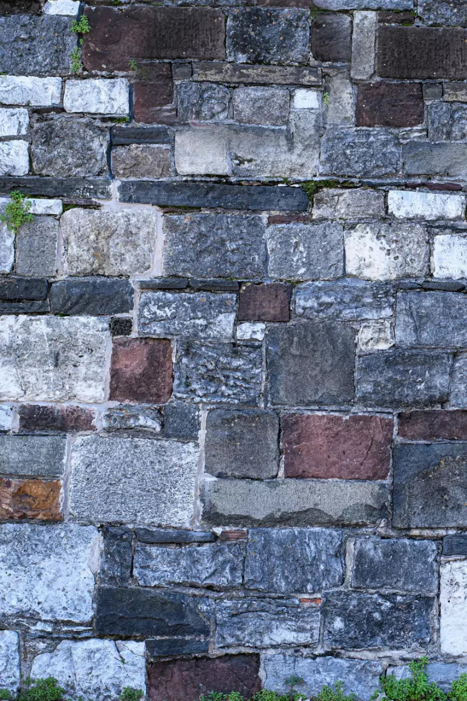 Vintage Cobblestone 5X8 Ultracloth ( 60 X 96 Inch ) Backdrop