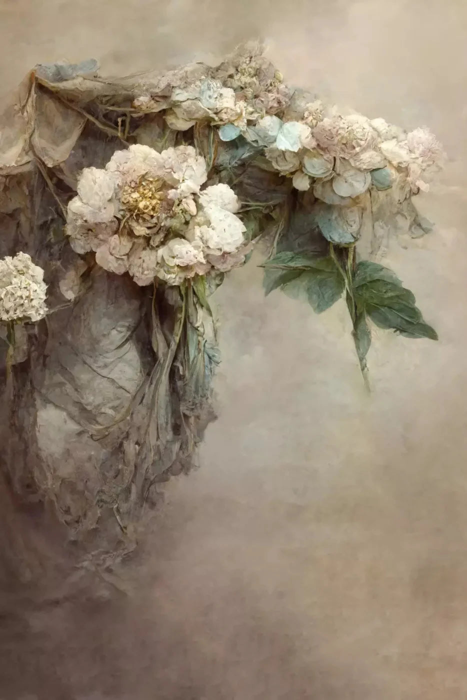 Vintage Floral 1 Backdrop