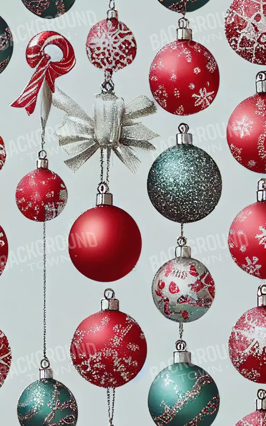 Vintage Ornaments I 10’X16’ Ultracloth (120 X 192 Inch) Backdrop