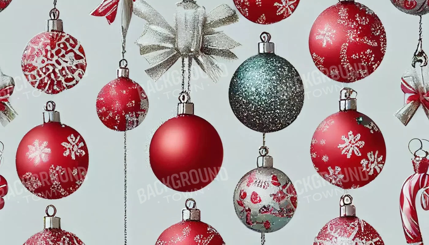Vintage Ornaments I 14’X8’ Ultracloth (168 X 96 Inch) Backdrop