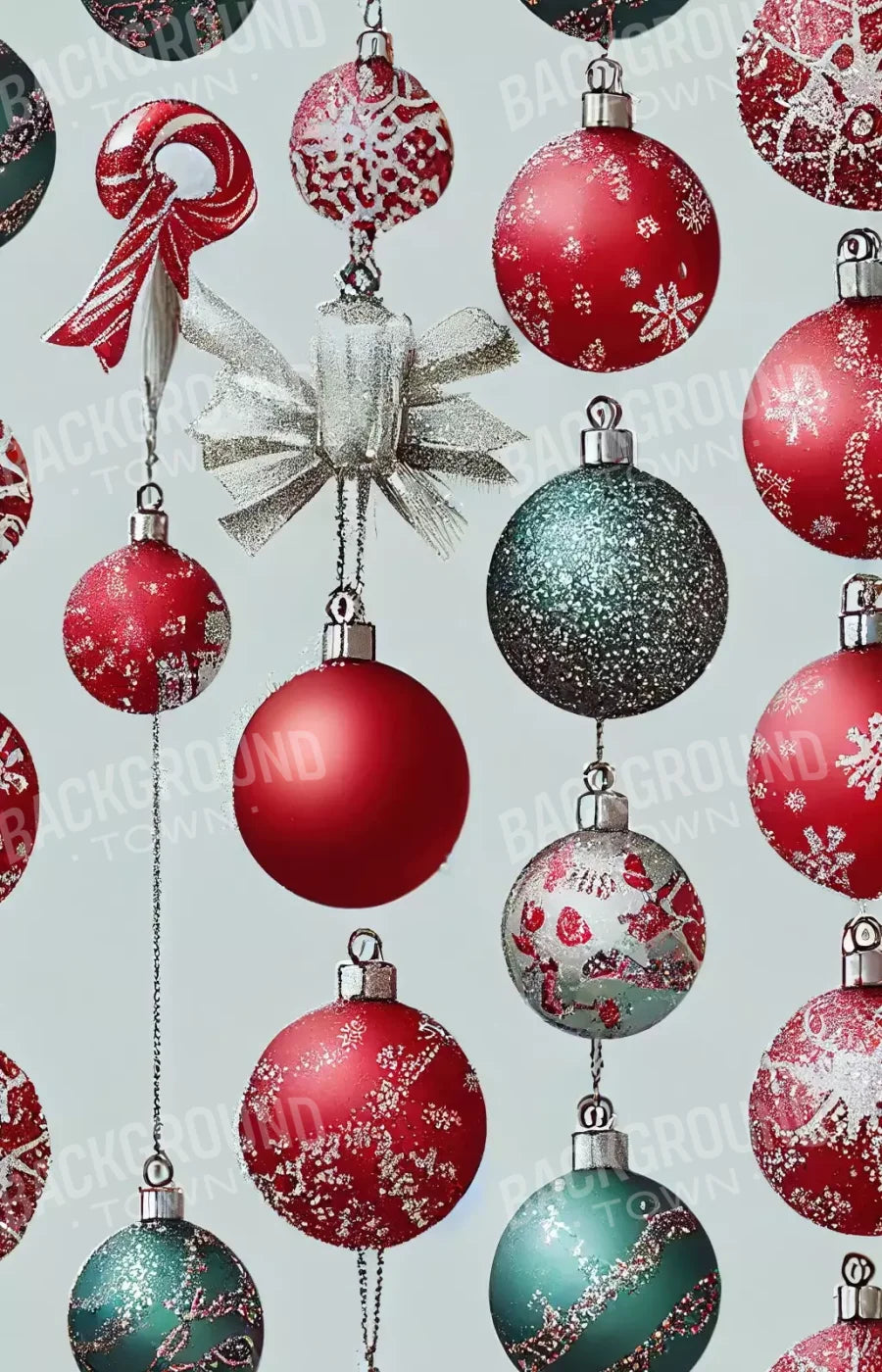 Vintage Ornaments I 9’X14’ Ultracloth (108 X 168 Inch) Backdrop