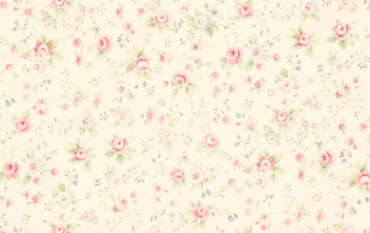 Vintage Rosie Cream 16’X10’ Ultracloth (192 X 120 Inch) Backdrop