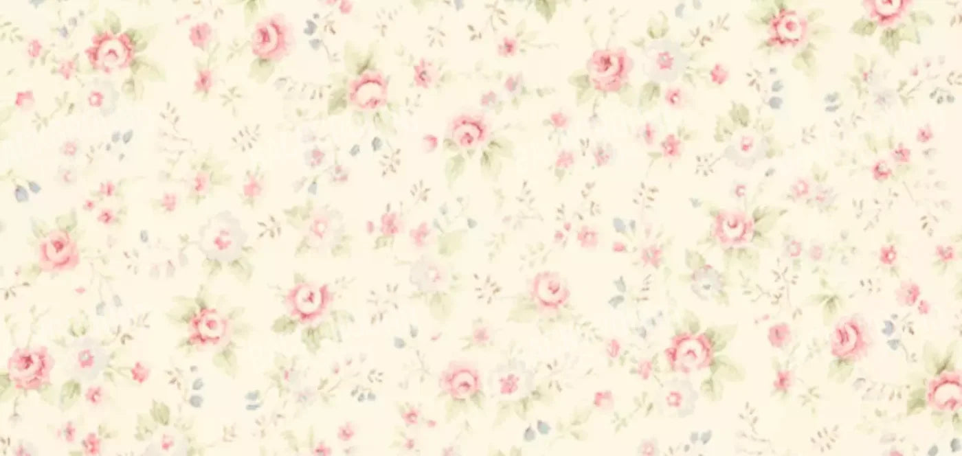 Vintage Rosie Cream 16’X8’ Ultracloth (192 X 96 Inch) Backdrop