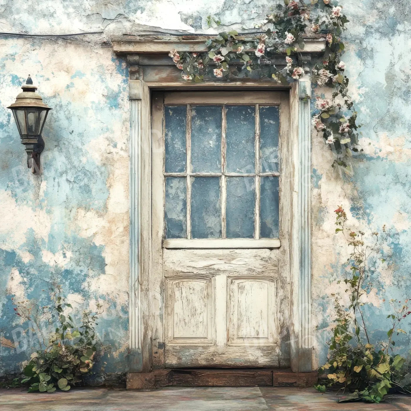 Vintage Wall III 10’x10’ UltraCloth (120 x 120 inch) Backdrop