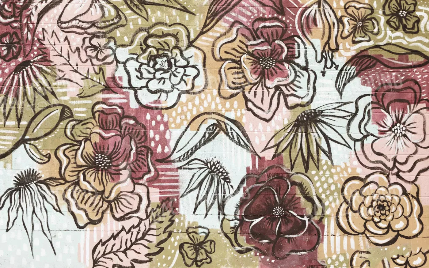 Vintage Wall Mural 14X9 Ultracloth ( 168 X 108 Inch ) Backdrop