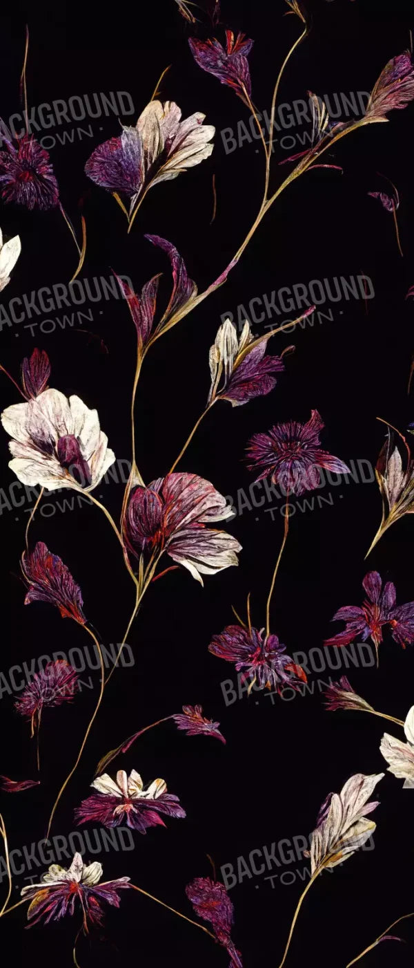 Violets 5X12 Ultracloth For Westcott X-Drop ( 60 X 144 Inch ) Backdrop