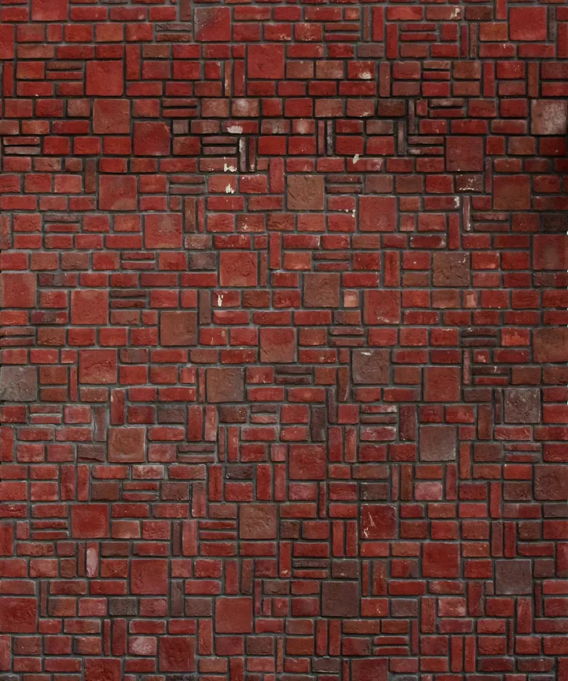 Red Brick and Stone Backdrop for Photography