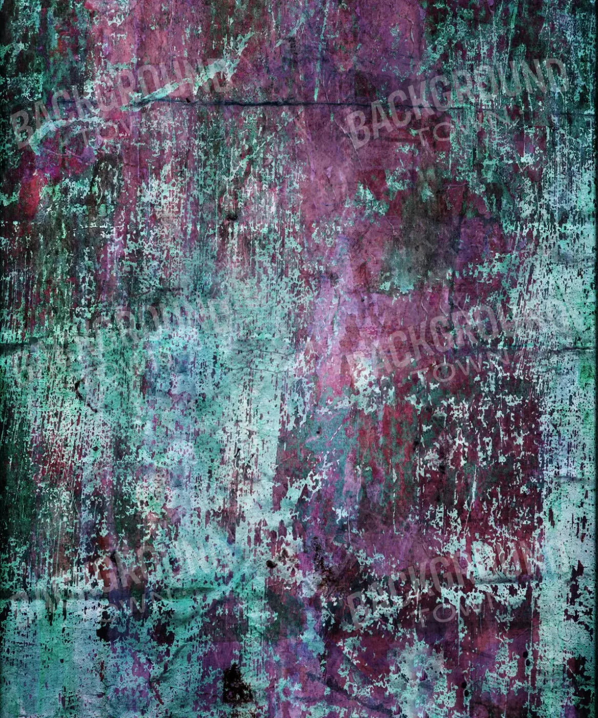 Green Urban Grunge Backdrop for Photography