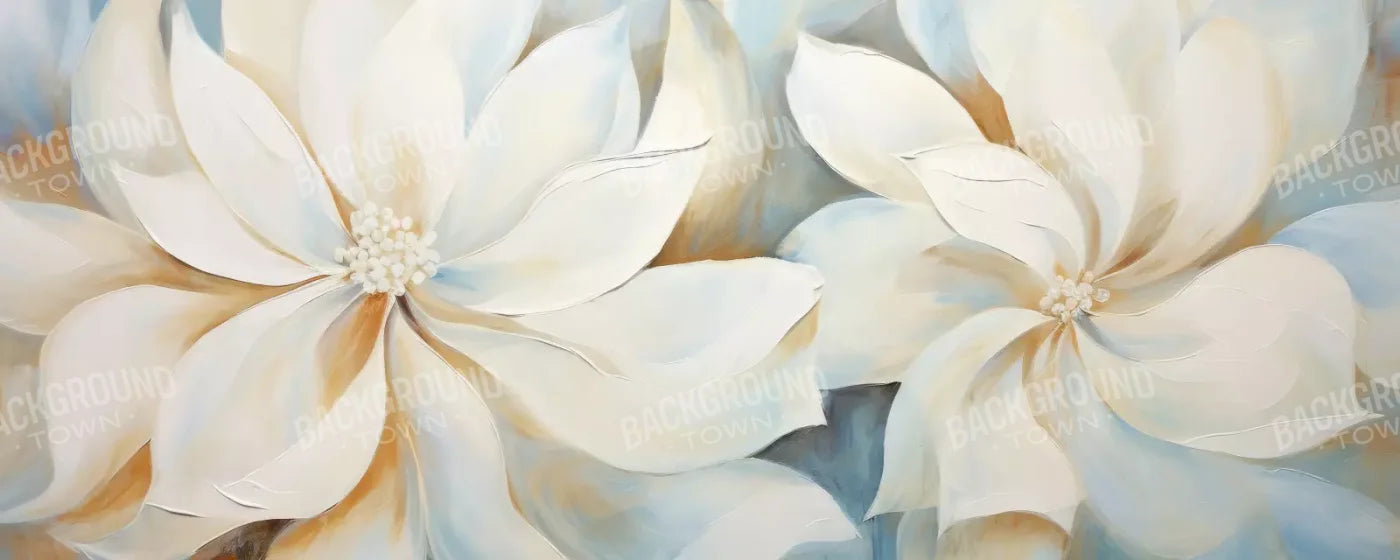 Warm And Floral 20’X8’ Ultracloth (240 X 96 Inch) Backdrop