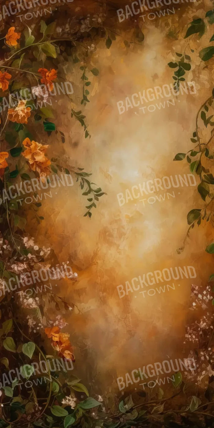 Warm Autumn Painted 10’X20’ Ultracloth (120 X 240 Inch) Backdrop