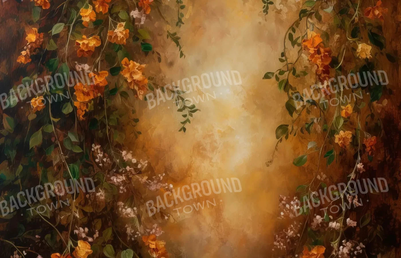 Warm Autumn Painted 14’X9’ Ultracloth (168 X 108 Inch) Backdrop