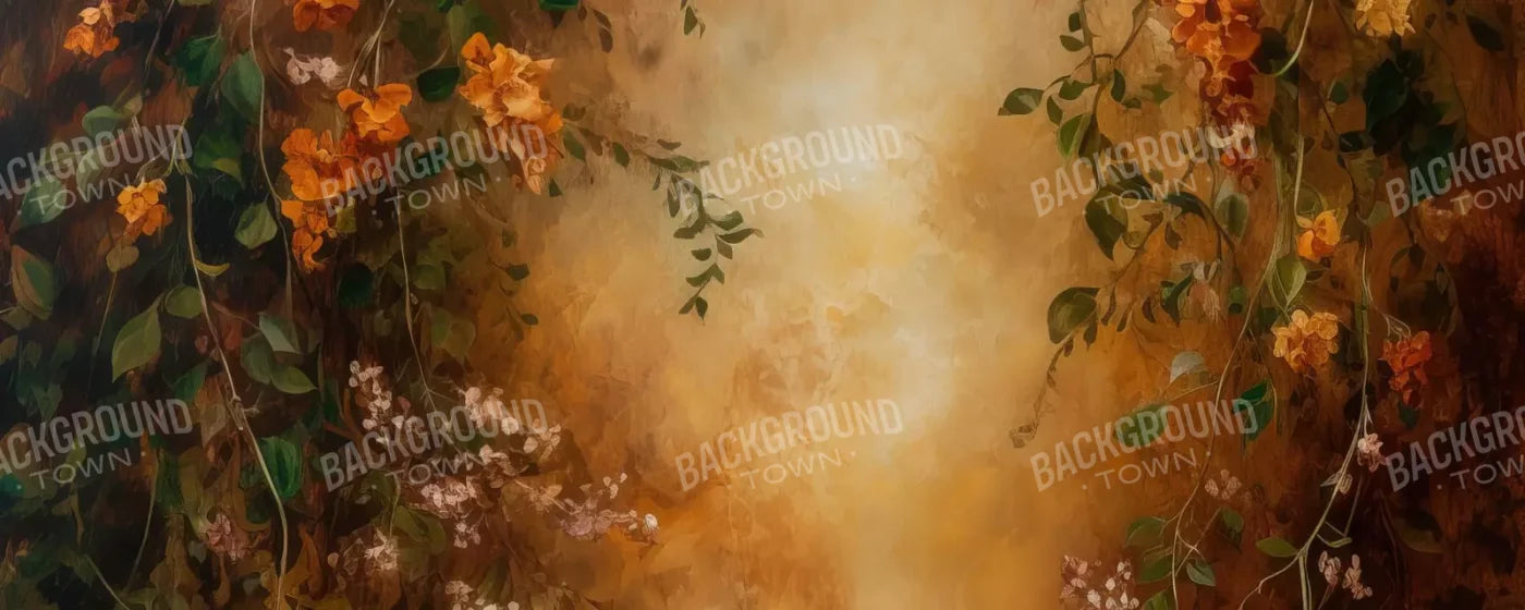 Warm Autumn Painted 20’X8’ Ultracloth (240 X 96 Inch) Backdrop