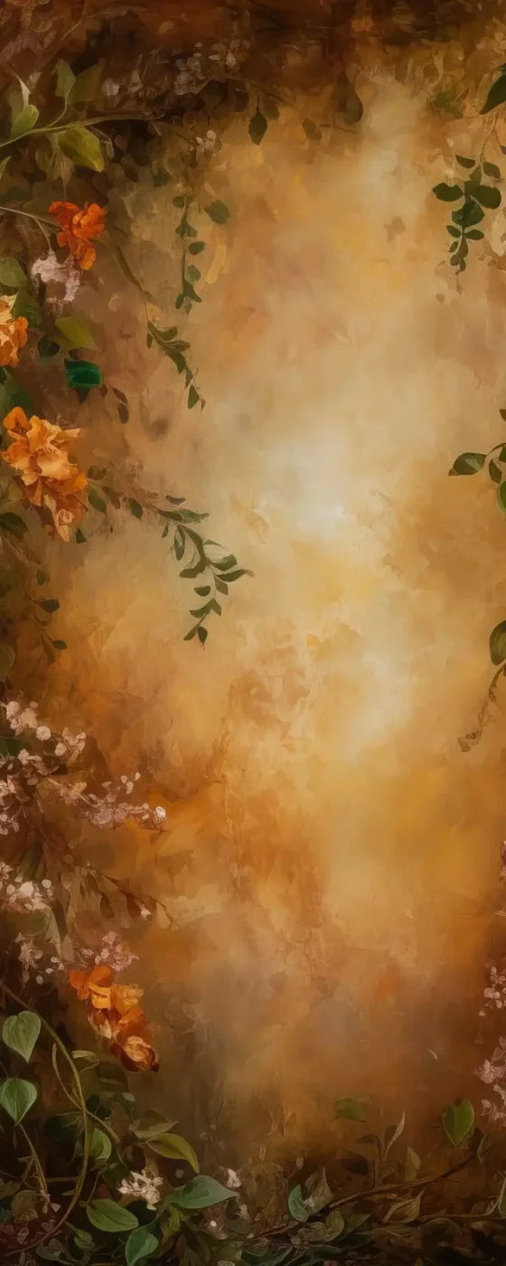 Warm Autumn Painted 8’X20’ Ultracloth (96 X 240 Inch) Backdrop