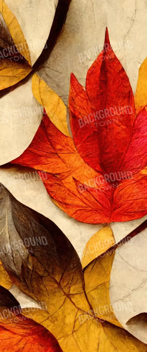 Warm Leaves 5’X12’ Ultracloth For Westcott X-Drop (60 X 144 Inch) Backdrop
