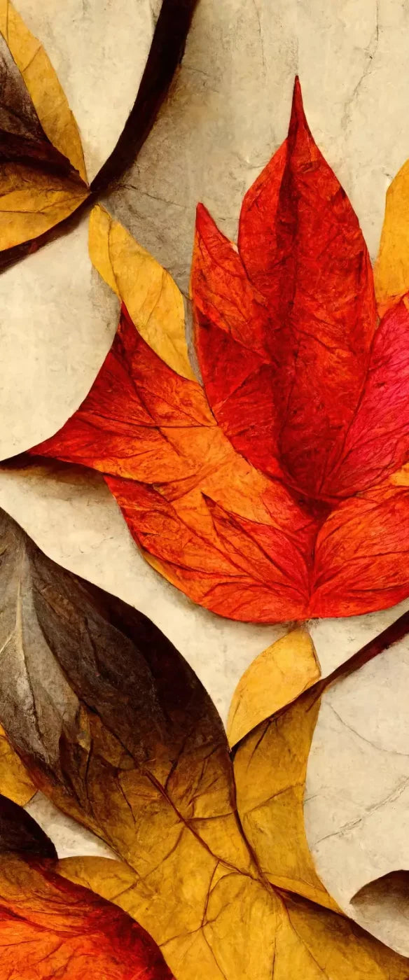 Warm Leaves 5’X12’ Ultracloth For Westcott X-Drop (60 X 144 Inch) Backdrop