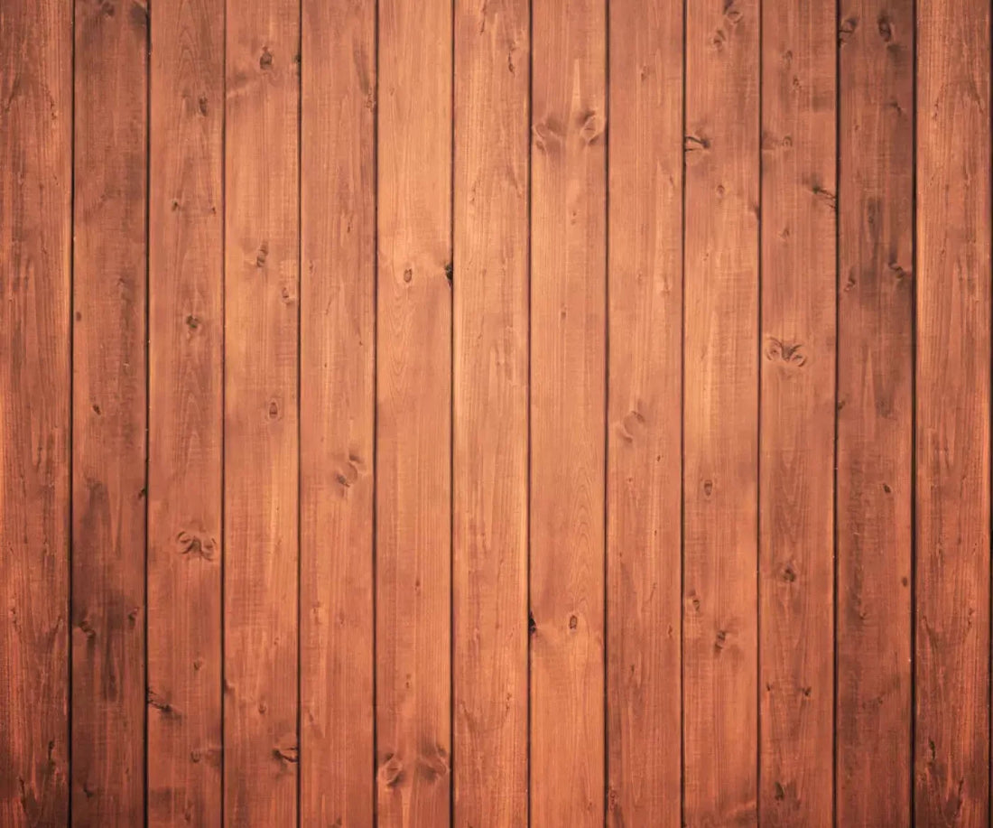 Warm Wooden Wall 5X42 Fleece ( 60 X 50 Inch ) Backdrop