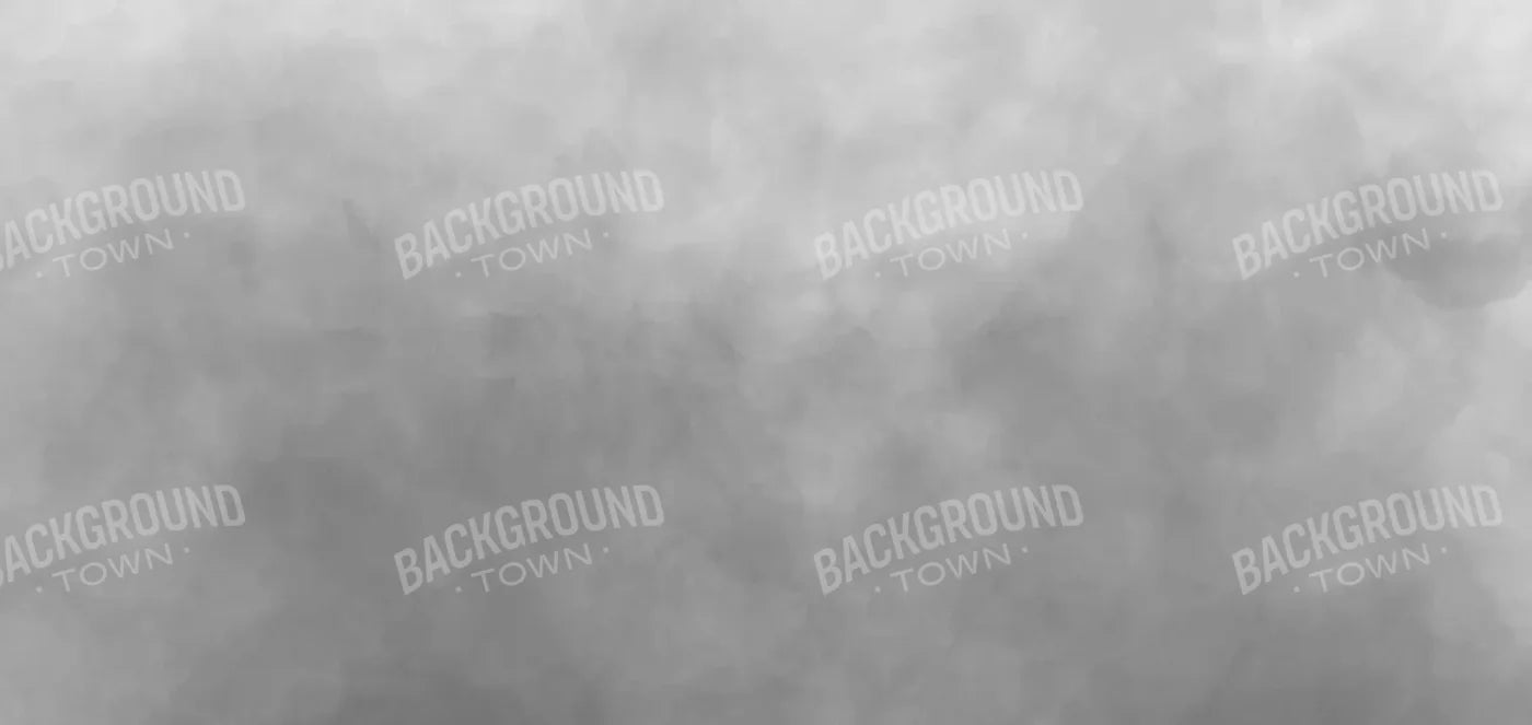 Watercolor In Gray 16X8 Ultracloth ( 192 X 96 Inch ) Backdrop