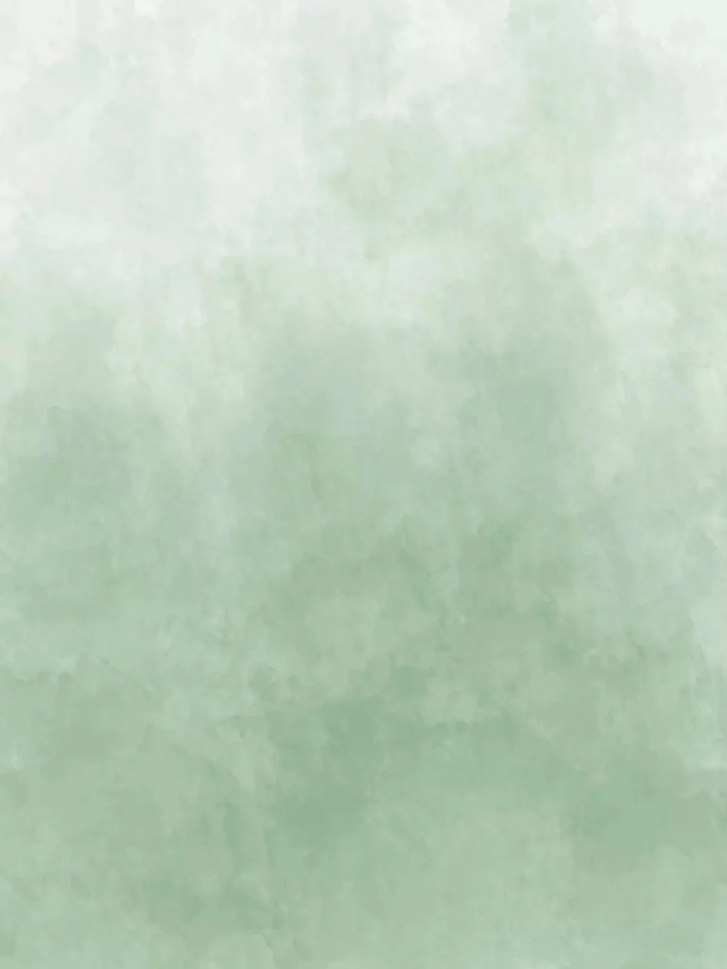 Watercolor In Green 5X7 Ultracloth ( 60 X 84 Inch ) Backdrop