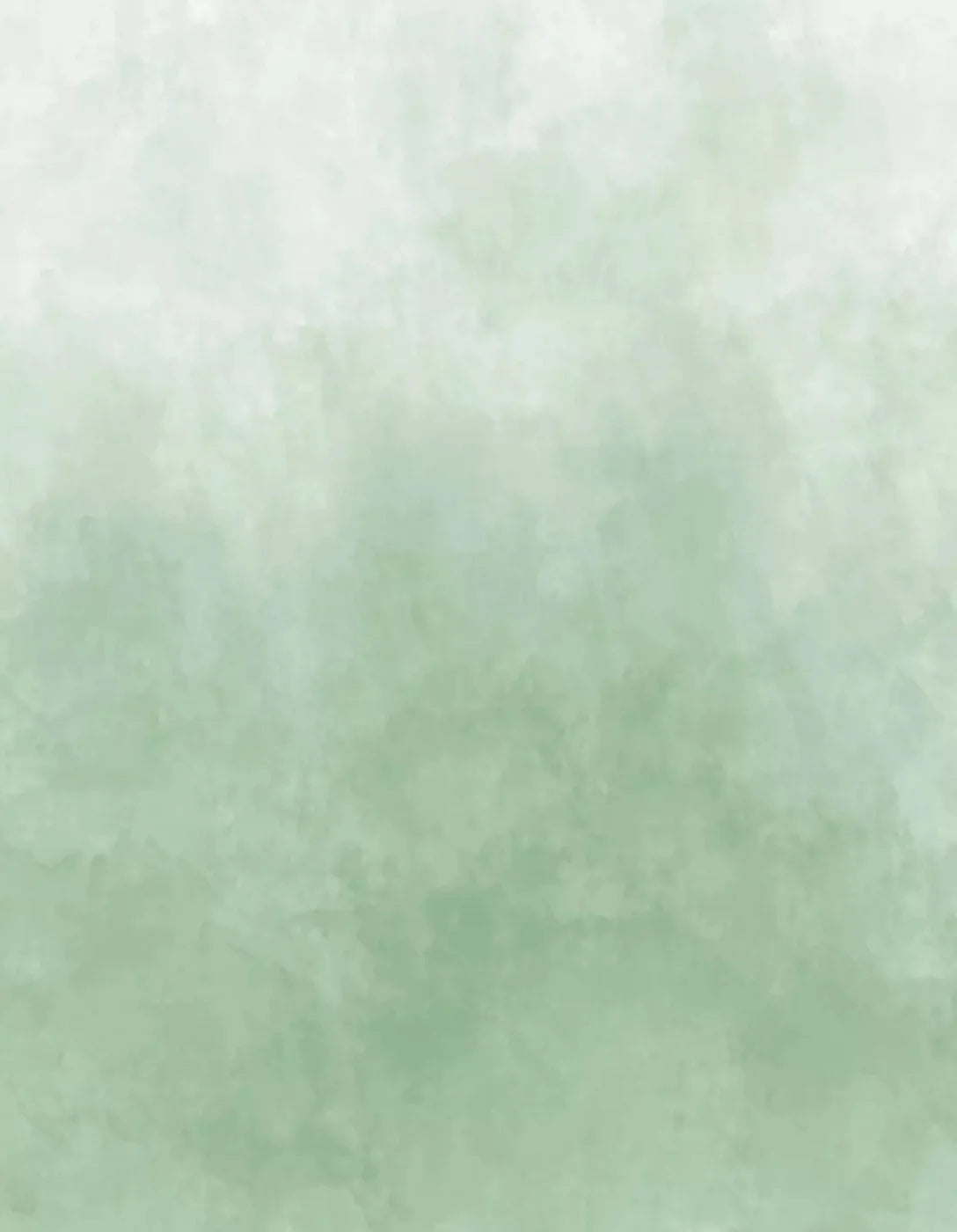 Watercolor In Green 6X8 Fleece ( 72 X 96 Inch ) Backdrop