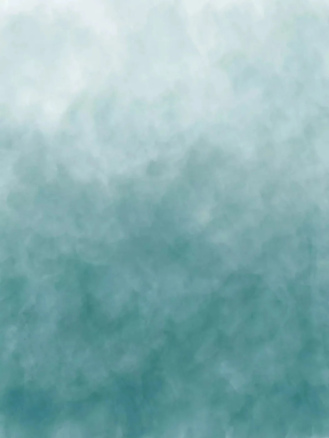 Watercolor In Jade 5X68 Fleece ( 60 X 80 Inch ) Backdrop