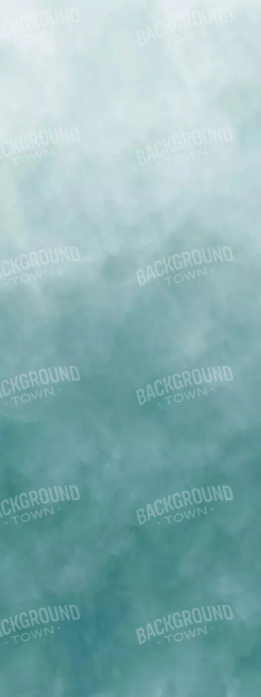 Watercolor In Jade 8X20 Ultracloth ( 96 X 240 Inch ) Backdrop