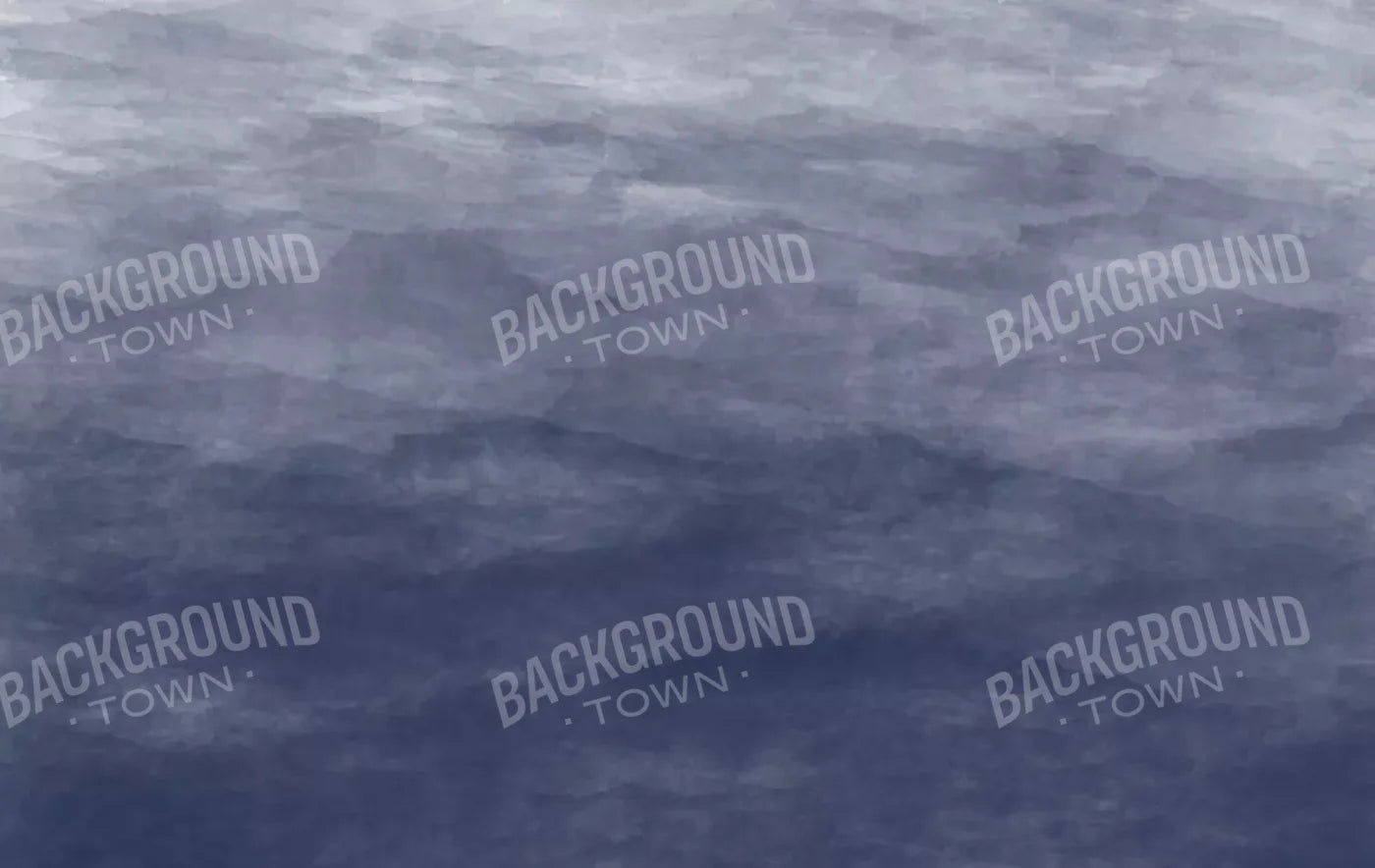 Watercolor In Navy 16X10 Ultracloth ( 192 X 120 Inch ) Backdrop