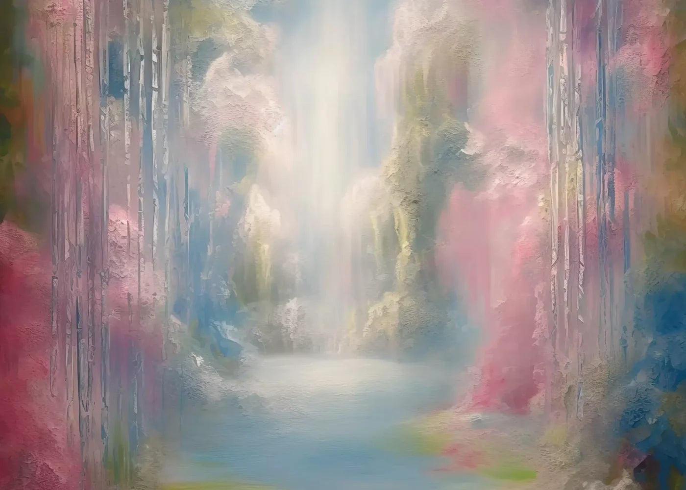 Waterfall Dream 7X5 Ultracloth ( 84 X 60 Inch ) Backdrop