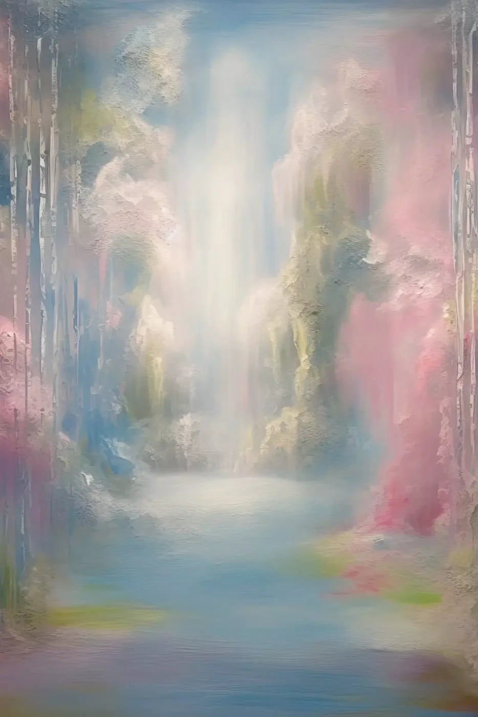 Waterfall Dream 8X12 Ultracloth ( 96 X 144 Inch ) Backdrop