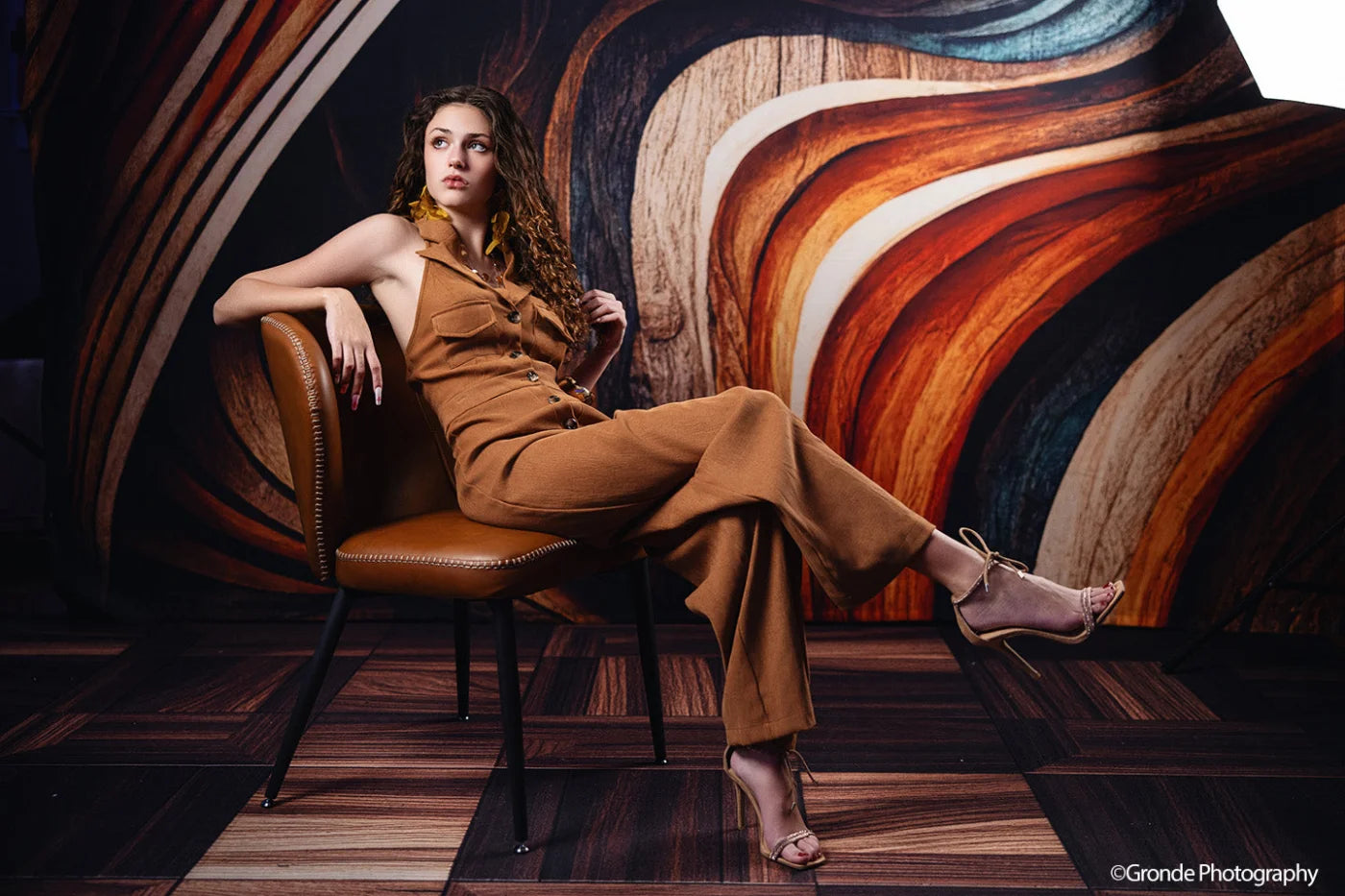 Wavy Wood Backdrop