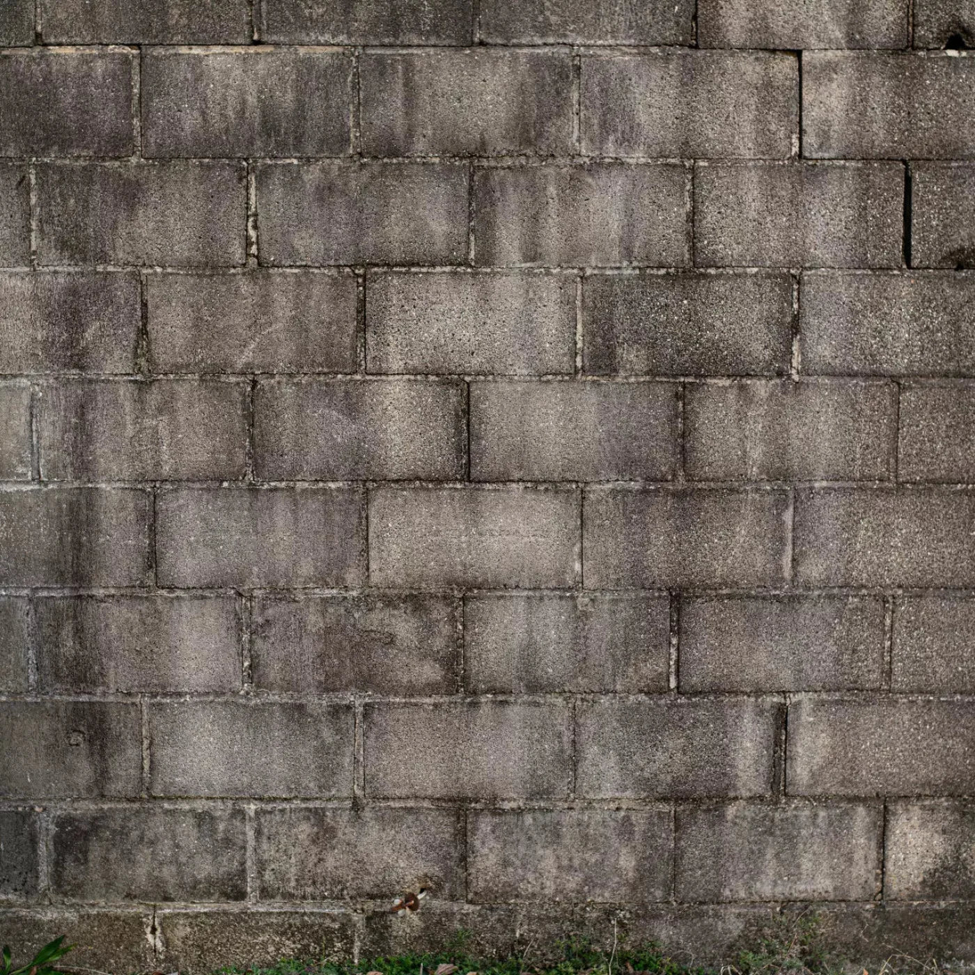 Weathered Cinderblock Wall 10X10 Ultracloth ( 120 X Inch ) Backdrop
