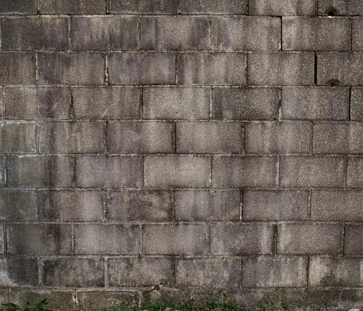 Weathered Cinderblock Wall 12X10 Ultracloth ( 144 X 120 Inch ) Backdrop