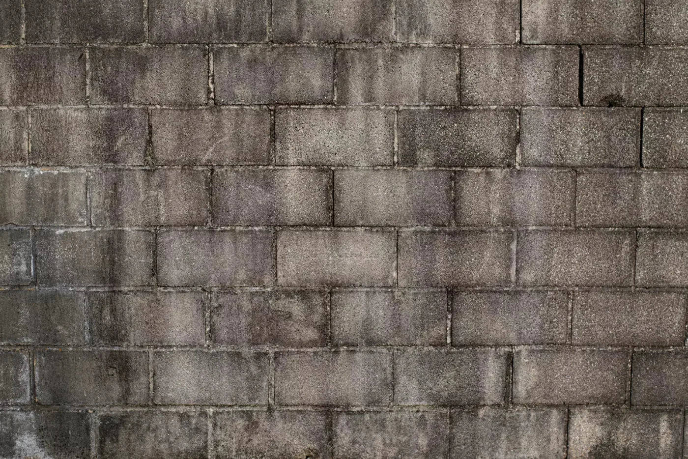 Weathered Cinderblock Wall 8X5 Ultracloth ( 96 X 60 Inch ) Backdrop