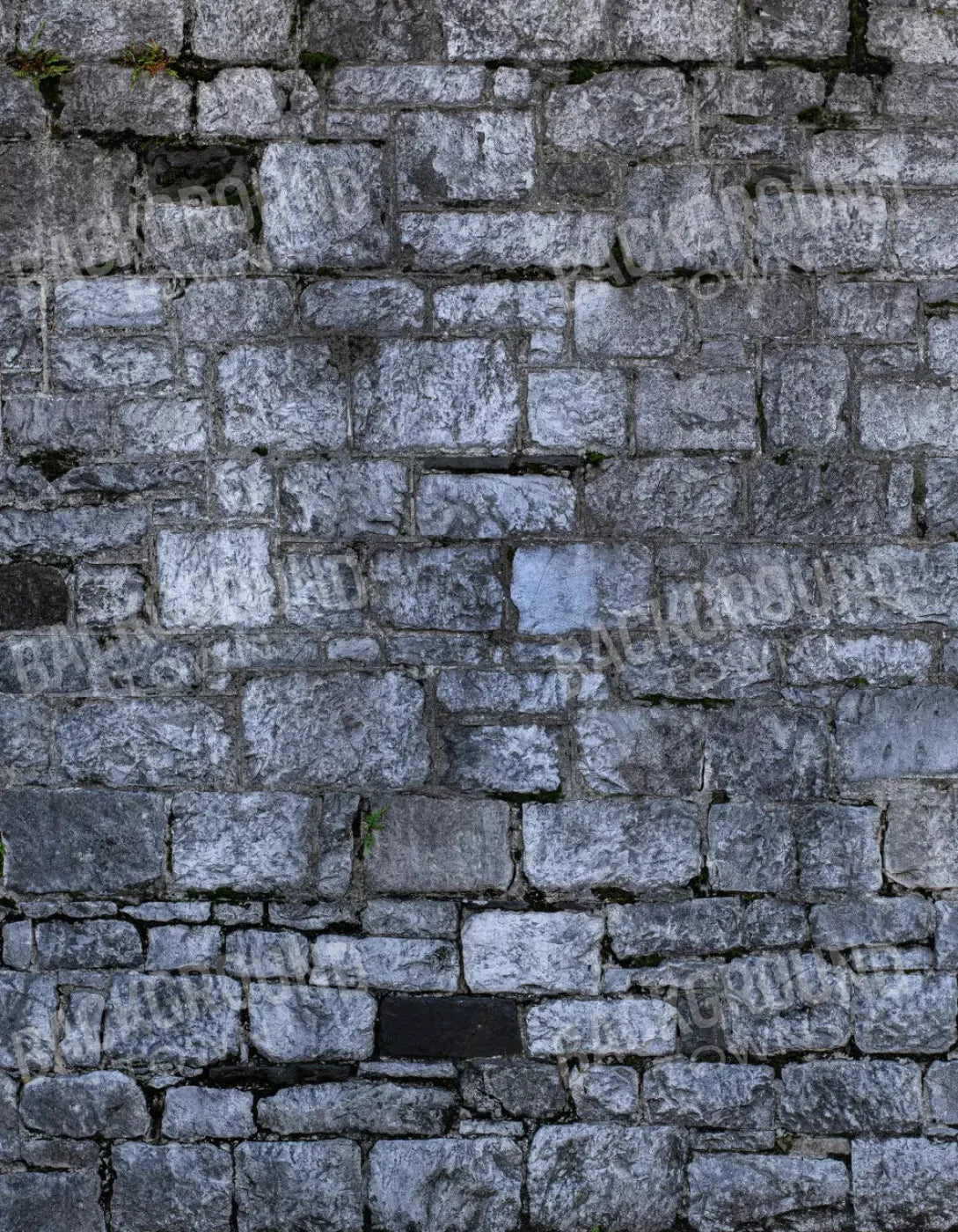 Weathered Cobblestone 6X8 Fleece ( 72 X 96 Inch ) Backdrop