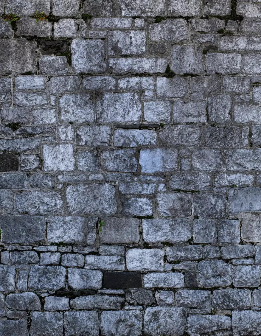 Weathered Cobblestone 6X8 Fleece ( 72 X 96 Inch ) Backdrop