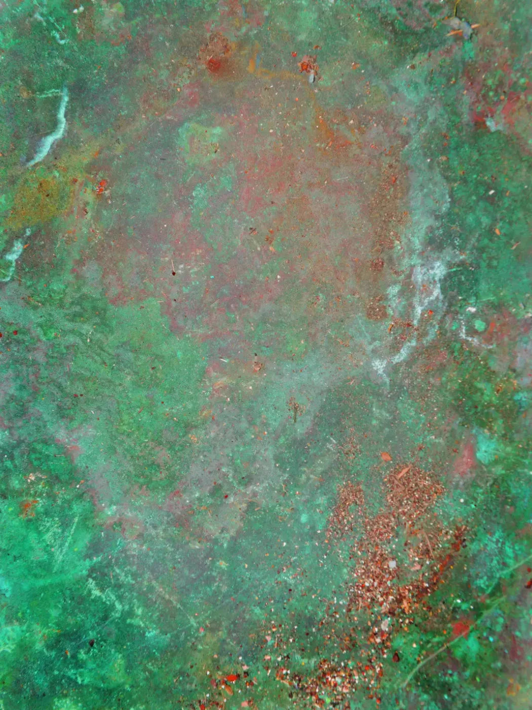 Weathered Copper 5X68 Fleece ( 60 X 80 Inch ) Backdrop