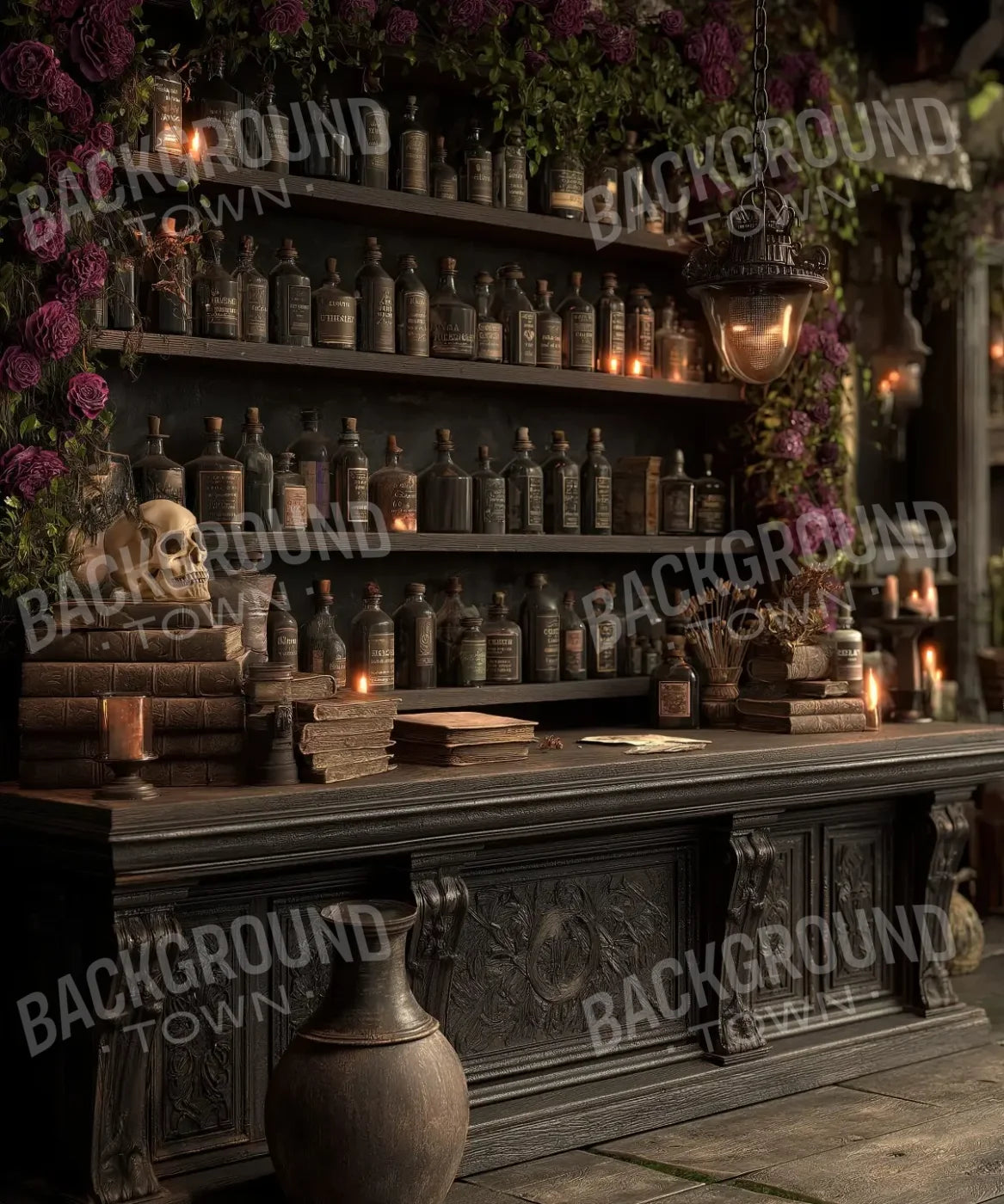 Welcome To The Apothecary 10’x12’ UltraCloth (120 x 144 inch) Backdrop