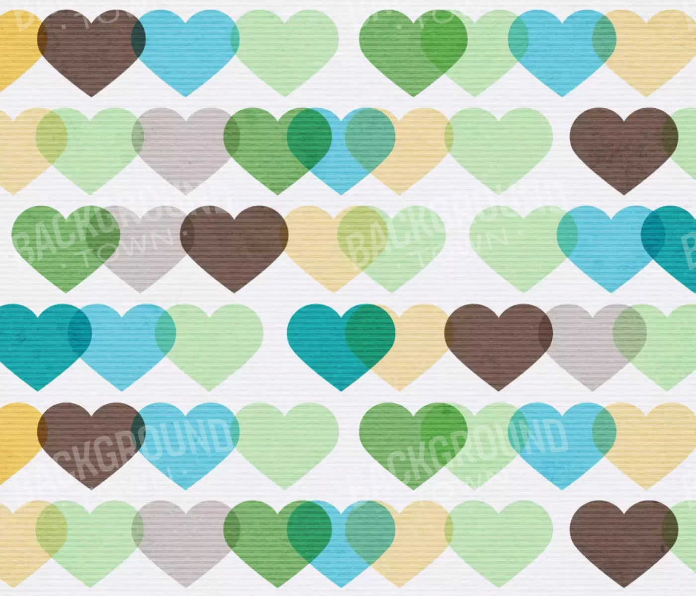 When Hearts Collide 12X10 Ultracloth ( 144 X 120 Inch ) Backdrop