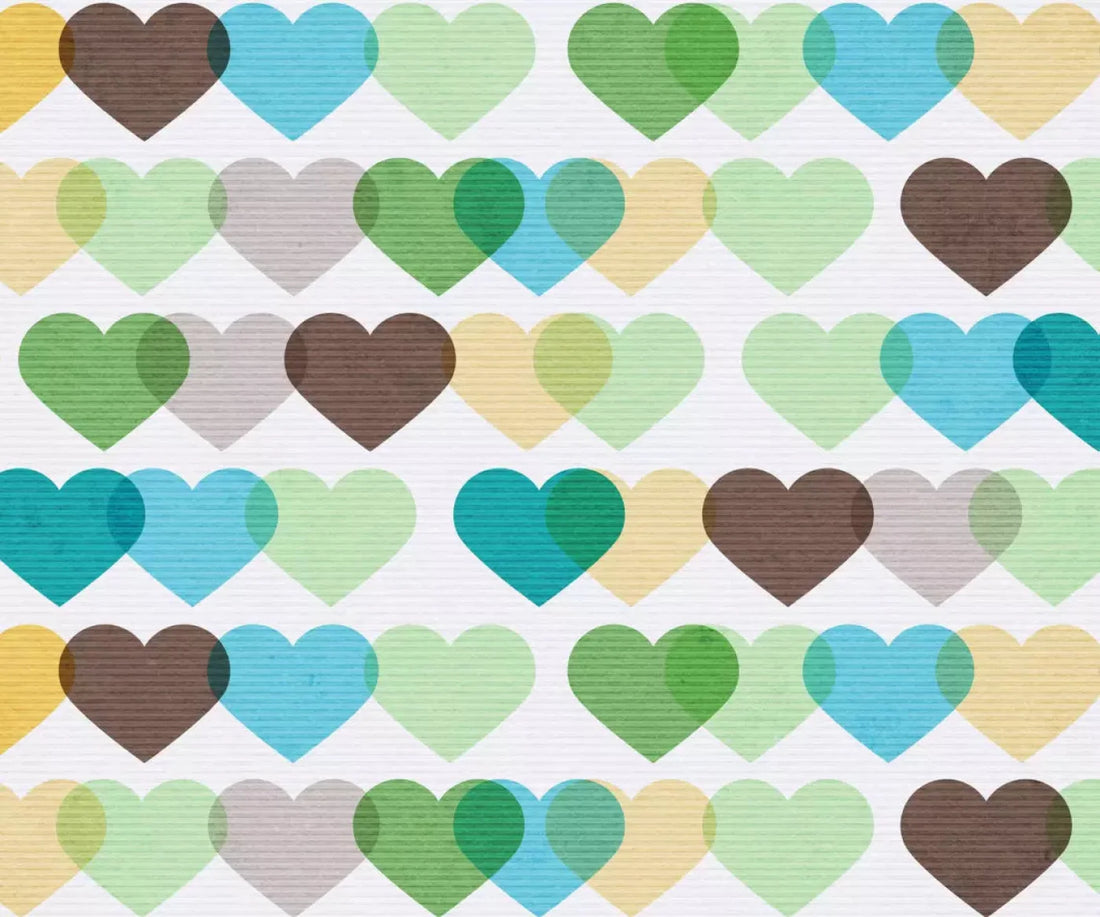 When Hearts Collide 5X42 Fleece ( 60 X 50 Inch ) Backdrop