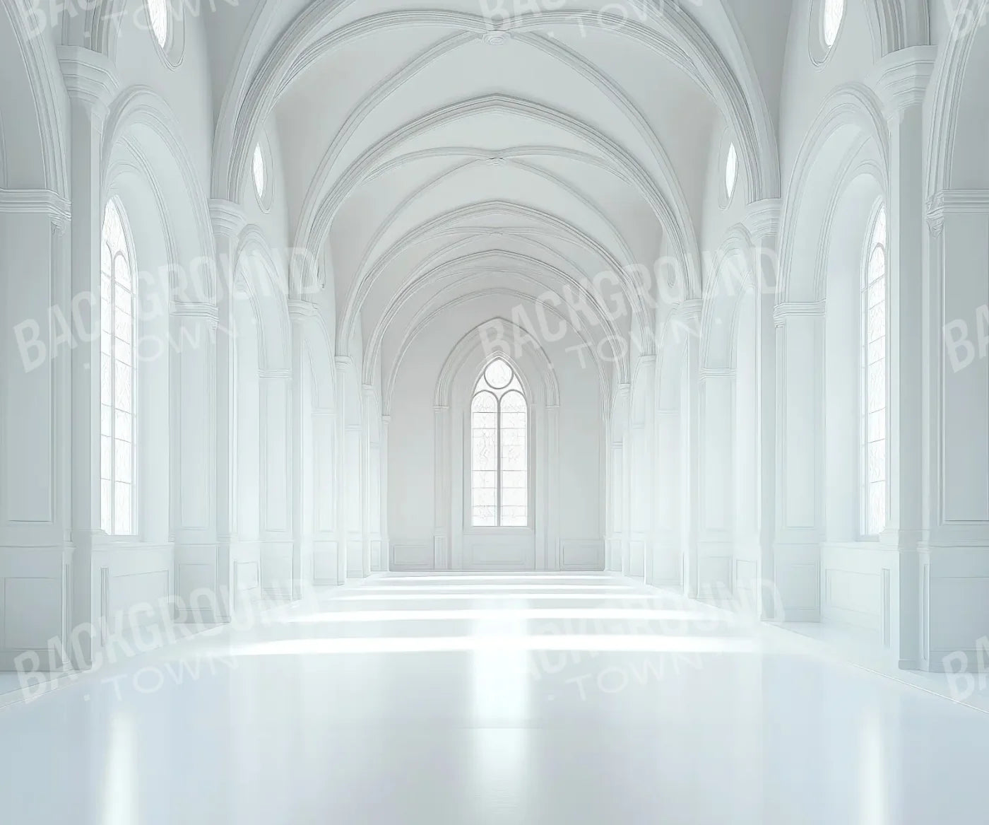 White Castle 12’x10’ UltraCloth (144 x 120 inch) Backdrop