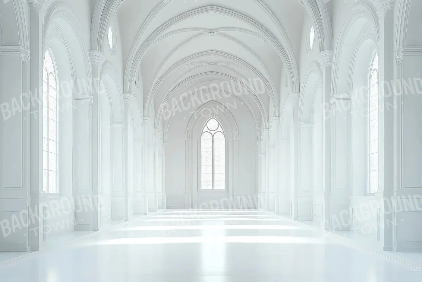 White Castle 12’x8’ UltraCloth (144 x 96 inch) Backdrop